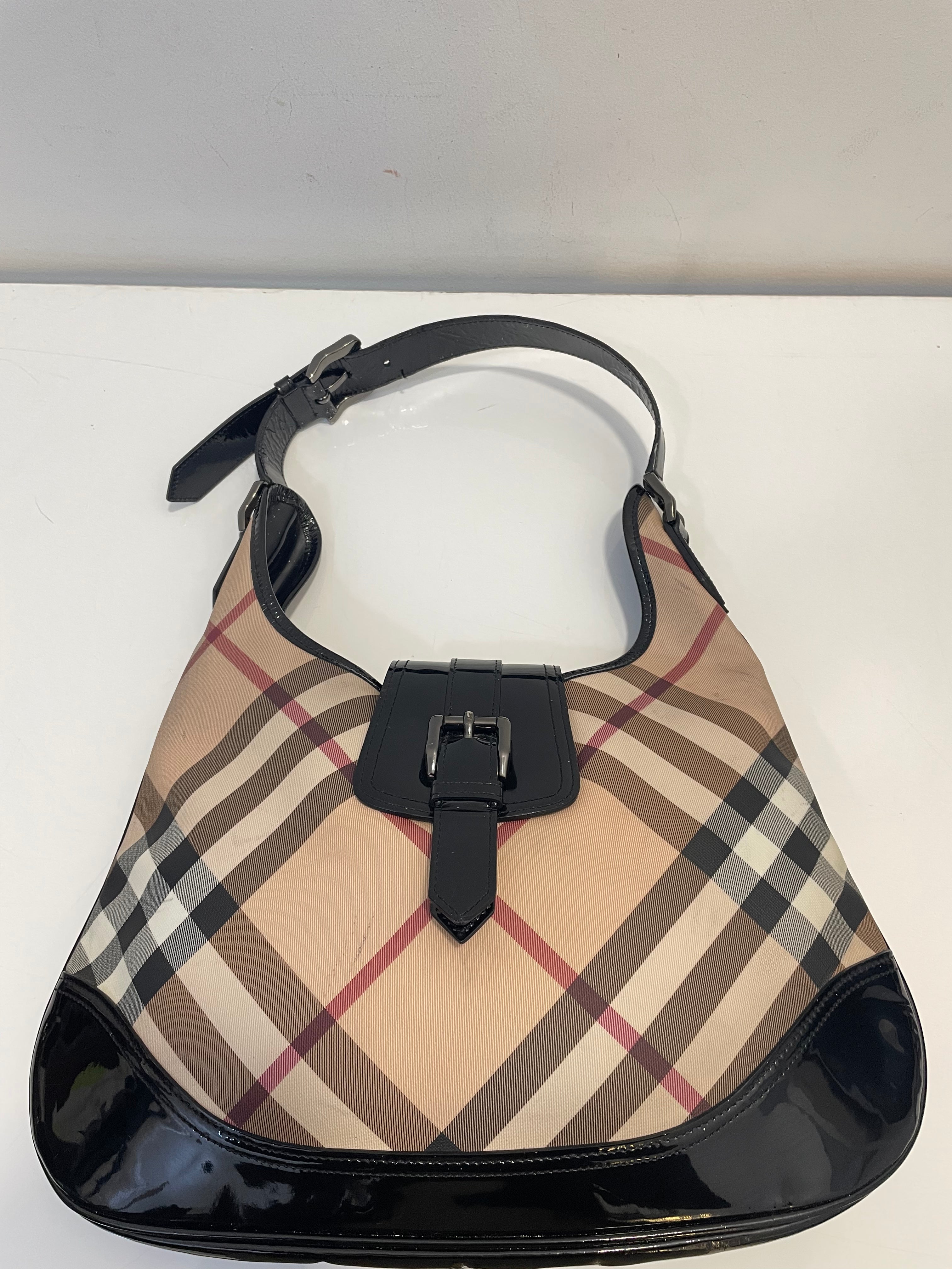 Burberry Nova Check Black Brooke Bag