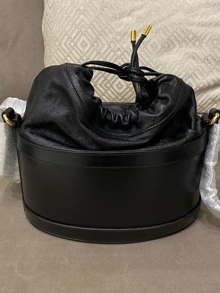 Gucci Black 1955 Horsebit Bucket Bag