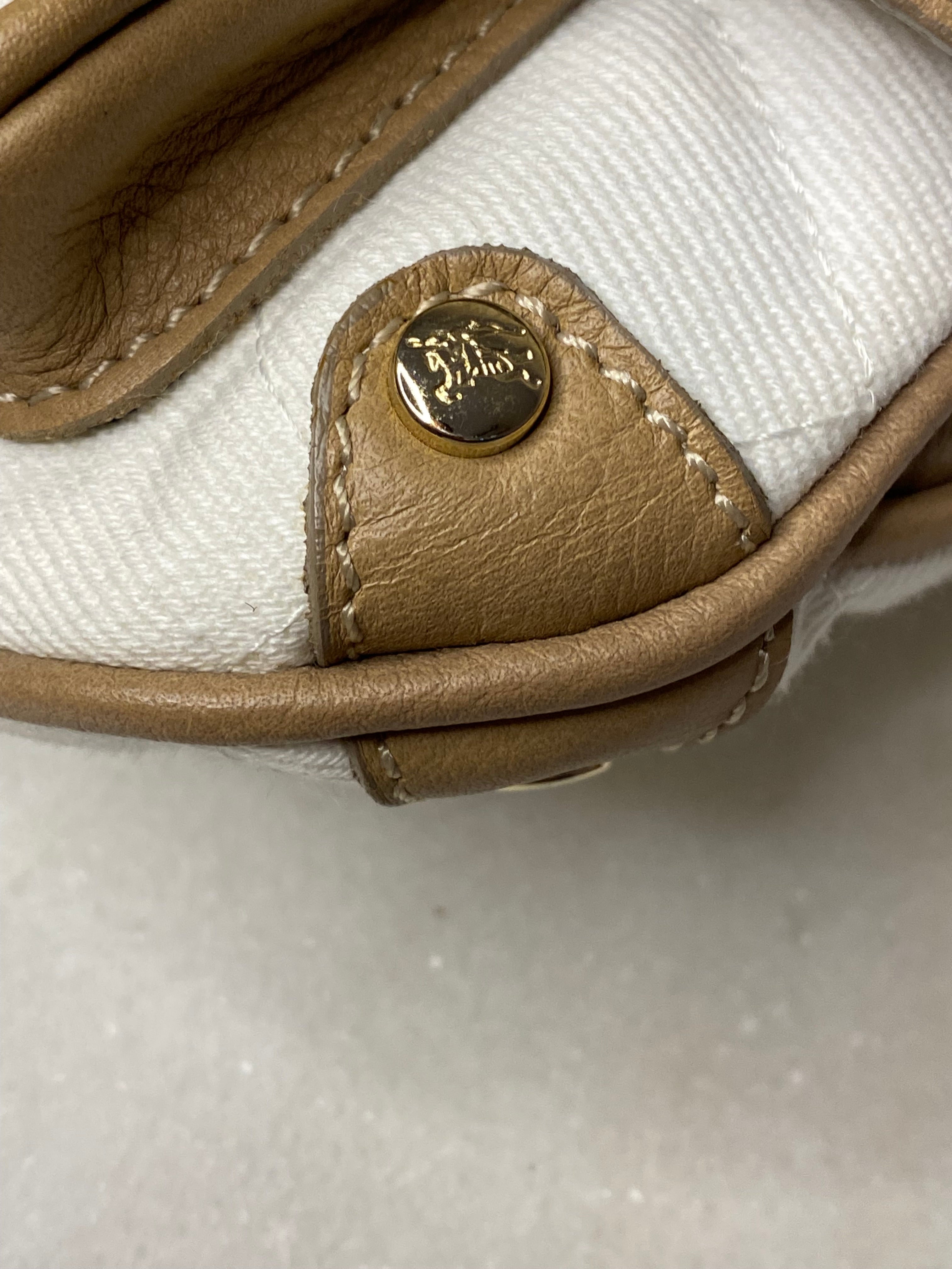 Burberry Bicolor Shoulder Bag