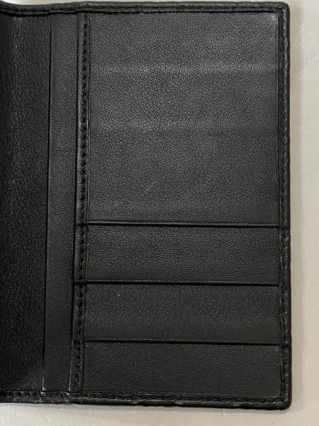 Gucci Black GG Print Passport Cover