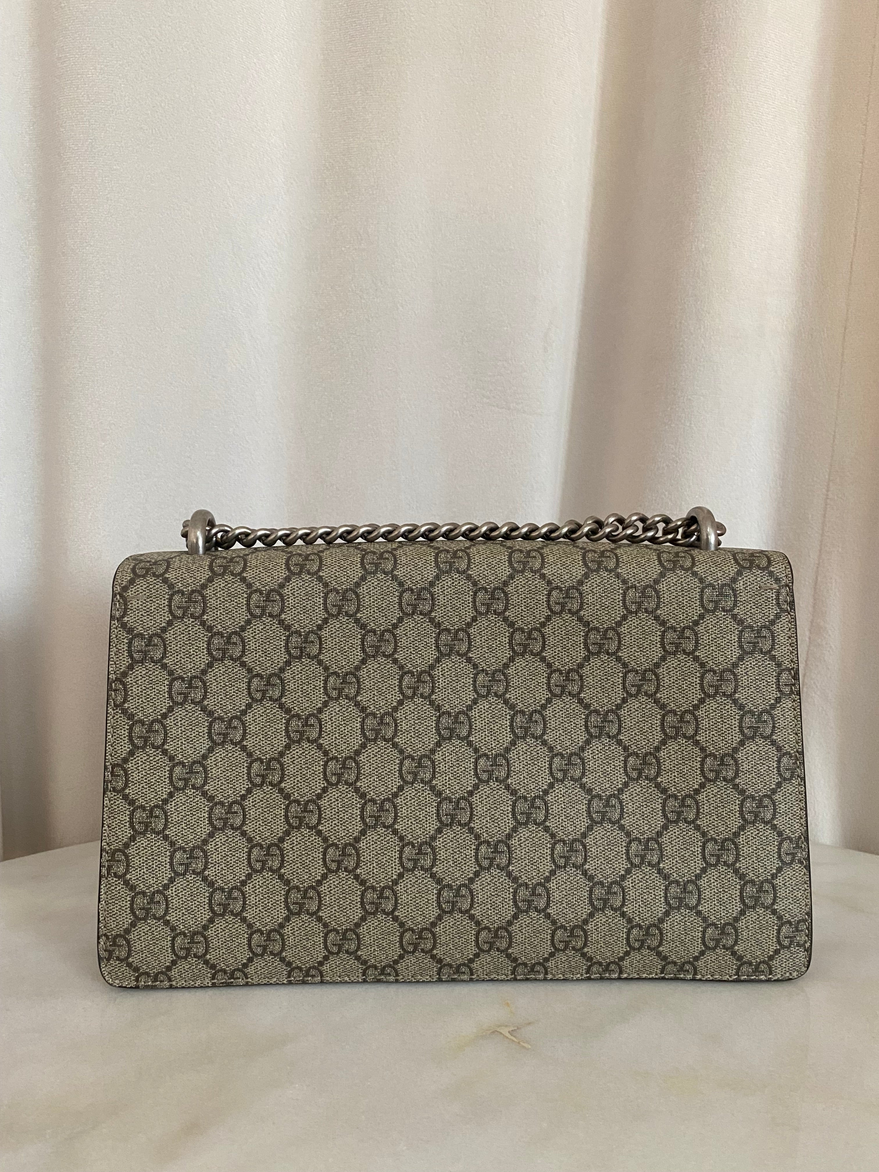 Gucci Bicolor GG Dionysus Small Shoulder Bag