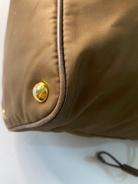 Prada Brown Waterproof Shoulder Bag