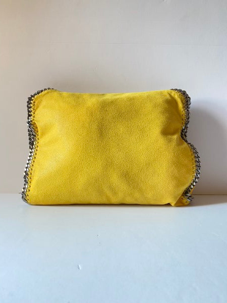 Stella Mccartney Yellow Falabella Tote Bag