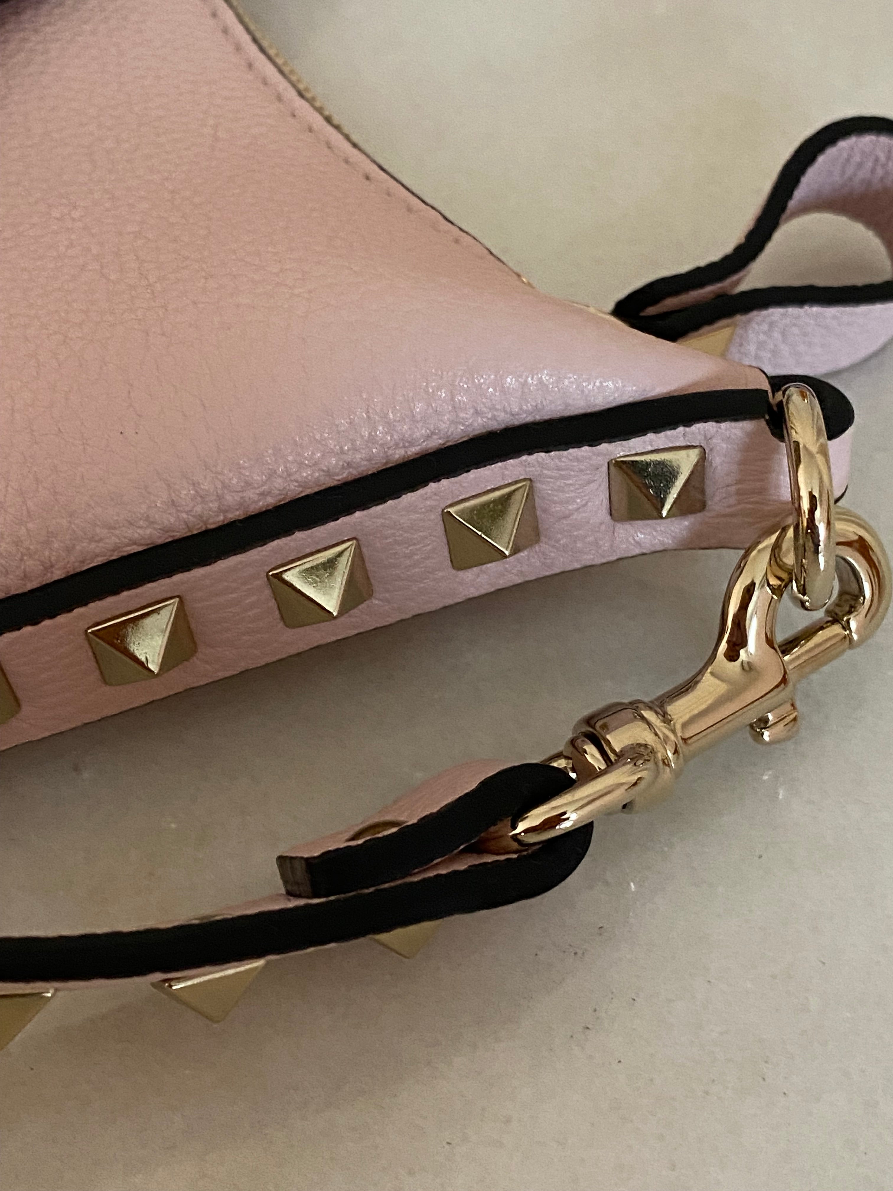 Valentino Pink Rockstud Mini Shoulder Bag