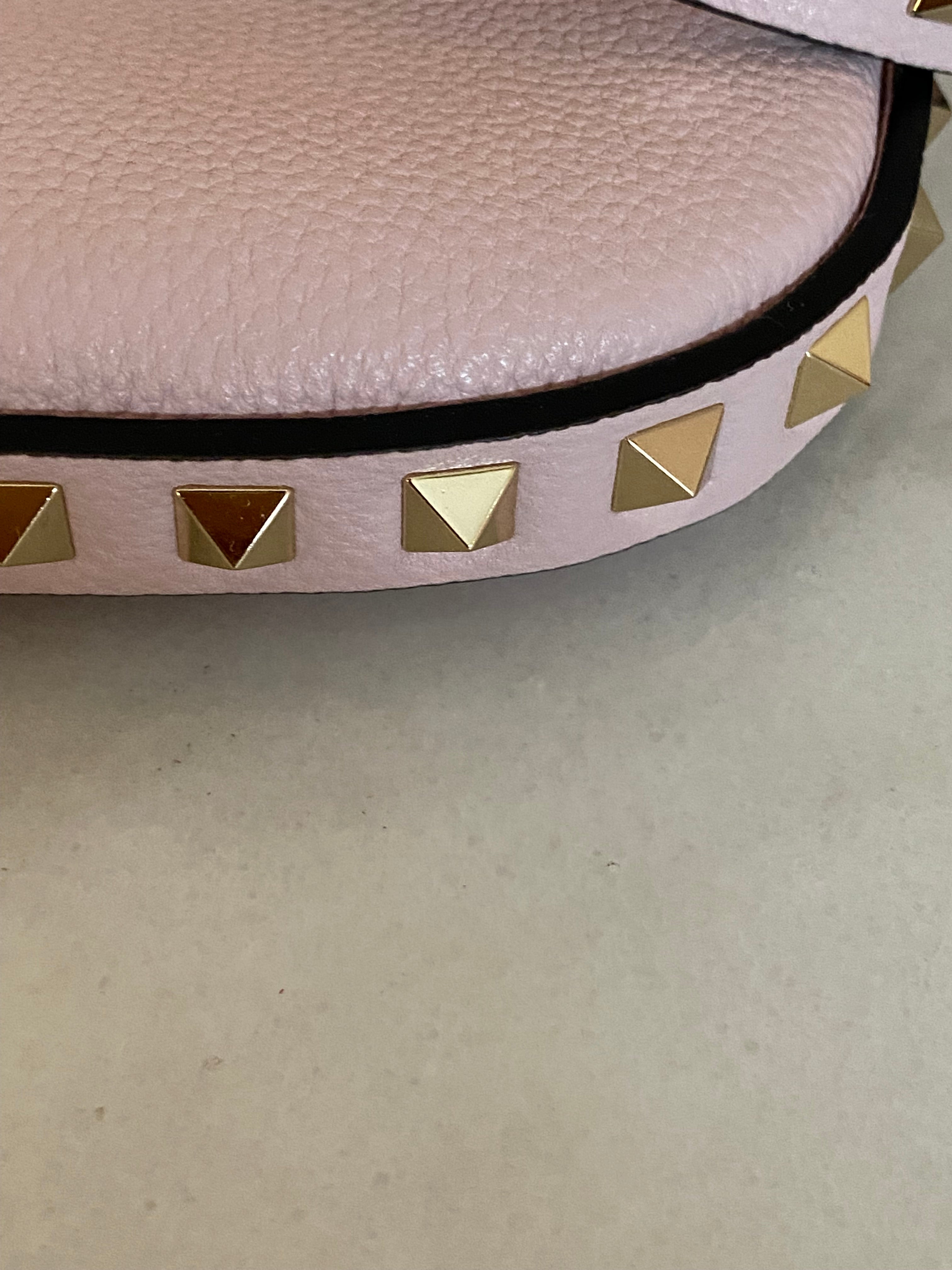 Valentino Pink Rockstud Mini Shoulder Bag