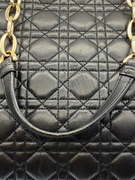 Christian Dior Black Soft Shopping Bag