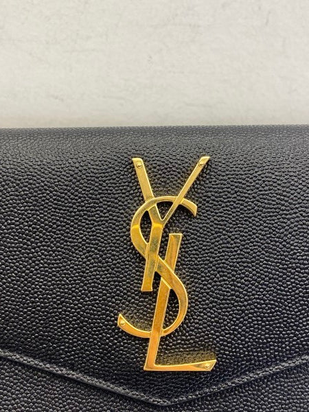 YSL Black Uptown Pouch