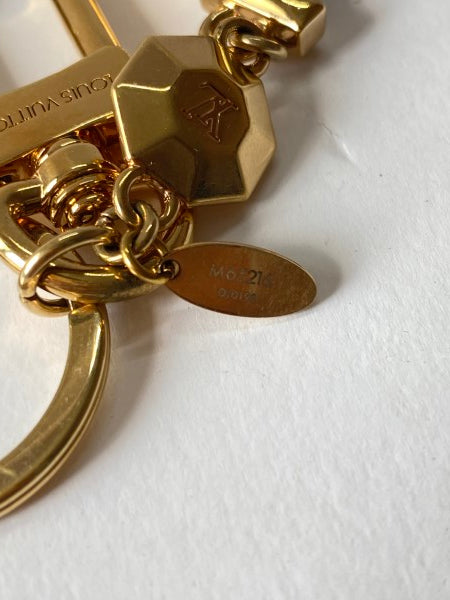 Louis Vuitton Gold Logo Bag Charm