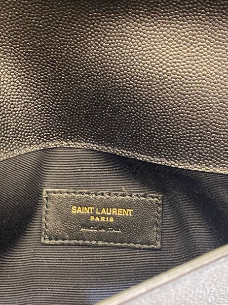 YSL Black Uptown Pouch