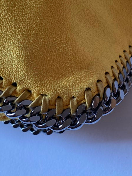 Stella Mccartney Yellow Falabella Tote Bag