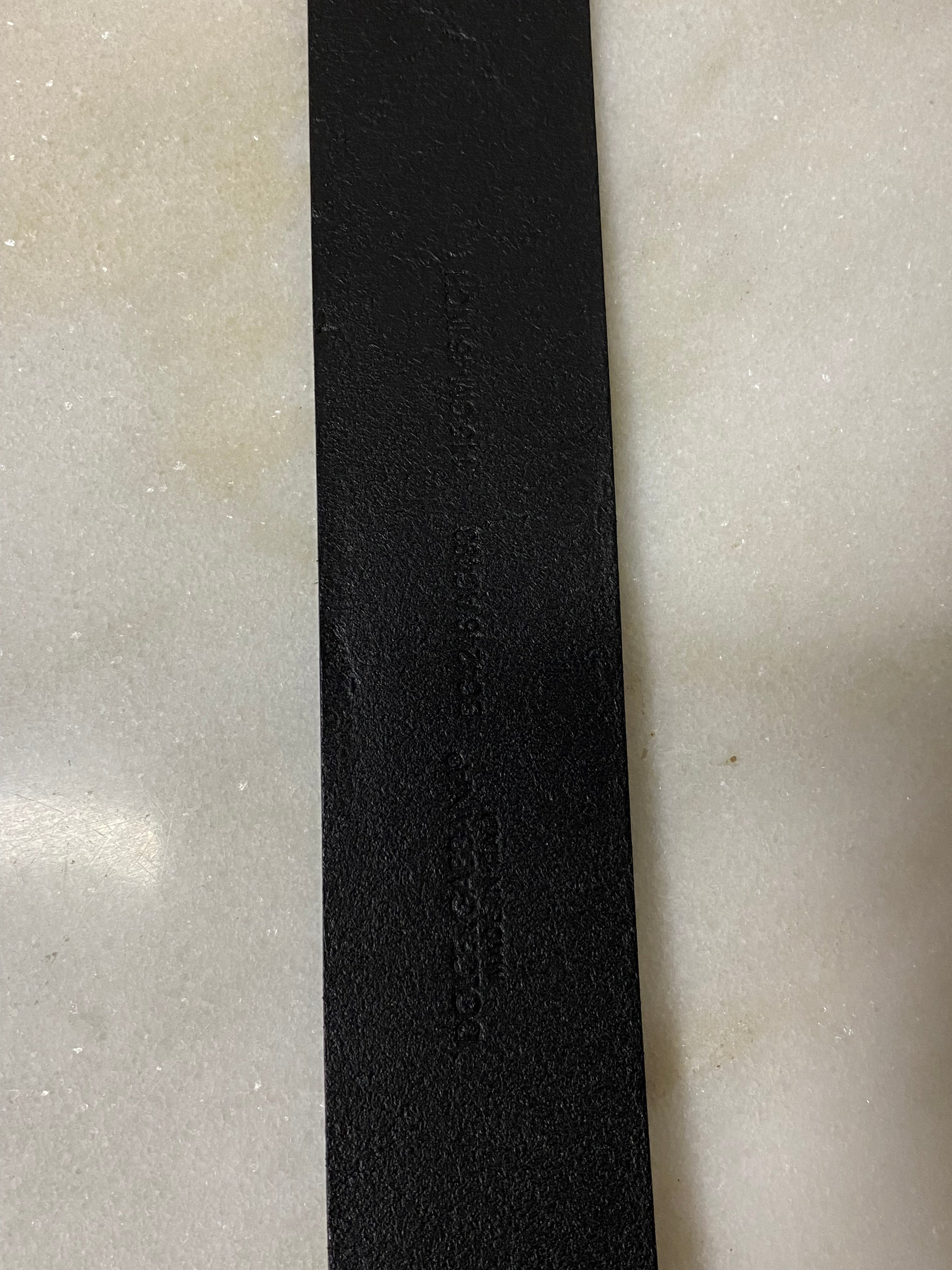 Dolce & Gabbana Black DG Belt