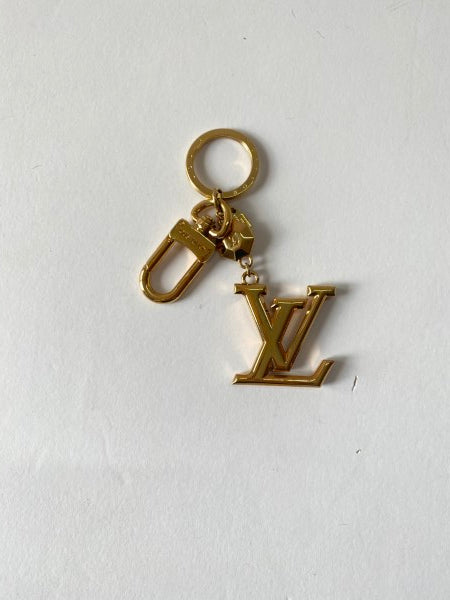 Louis Vuitton Gold Logo Bag Charm