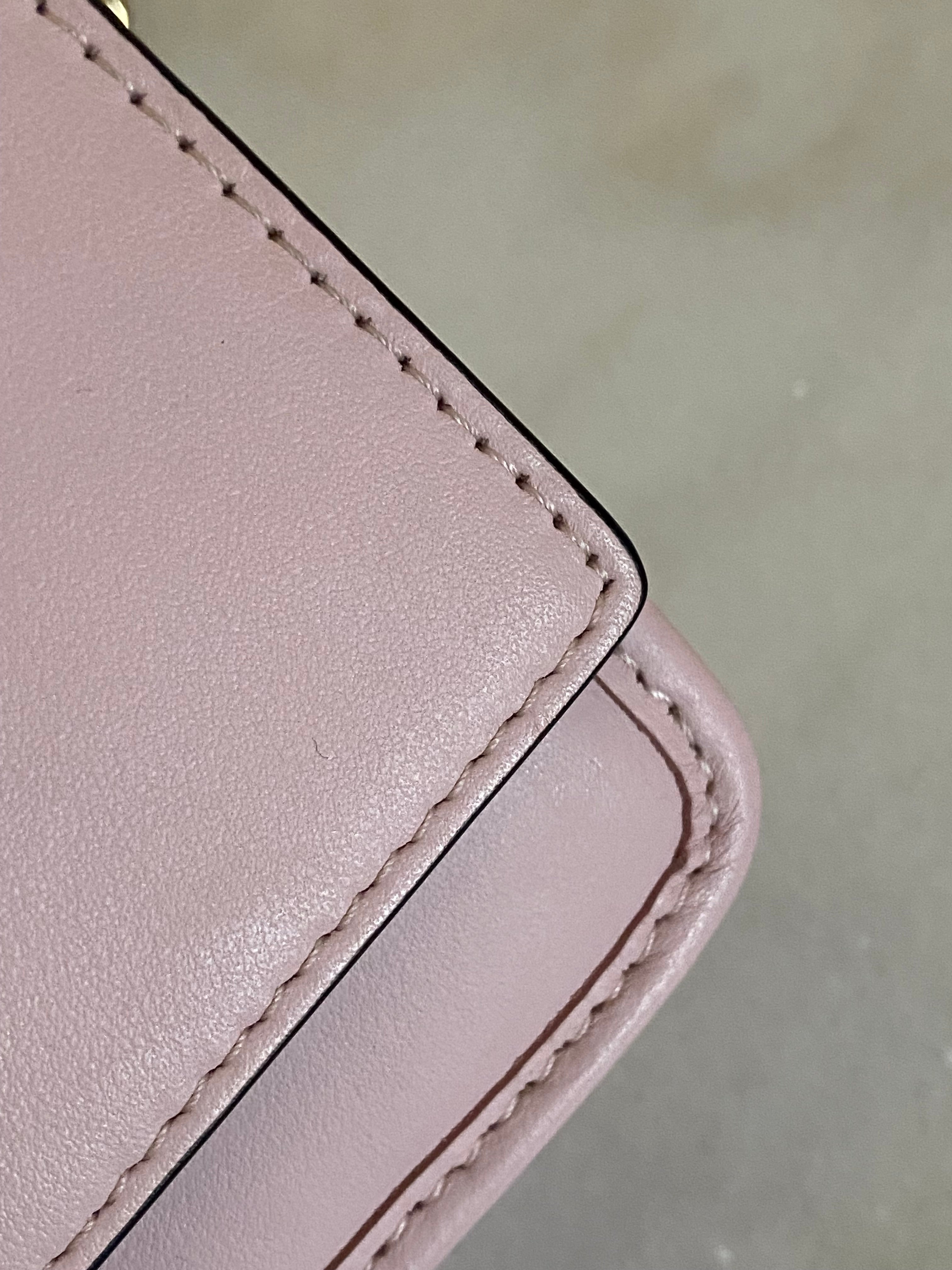 Fendi Pink Kan I F Logo Shoulder Bag