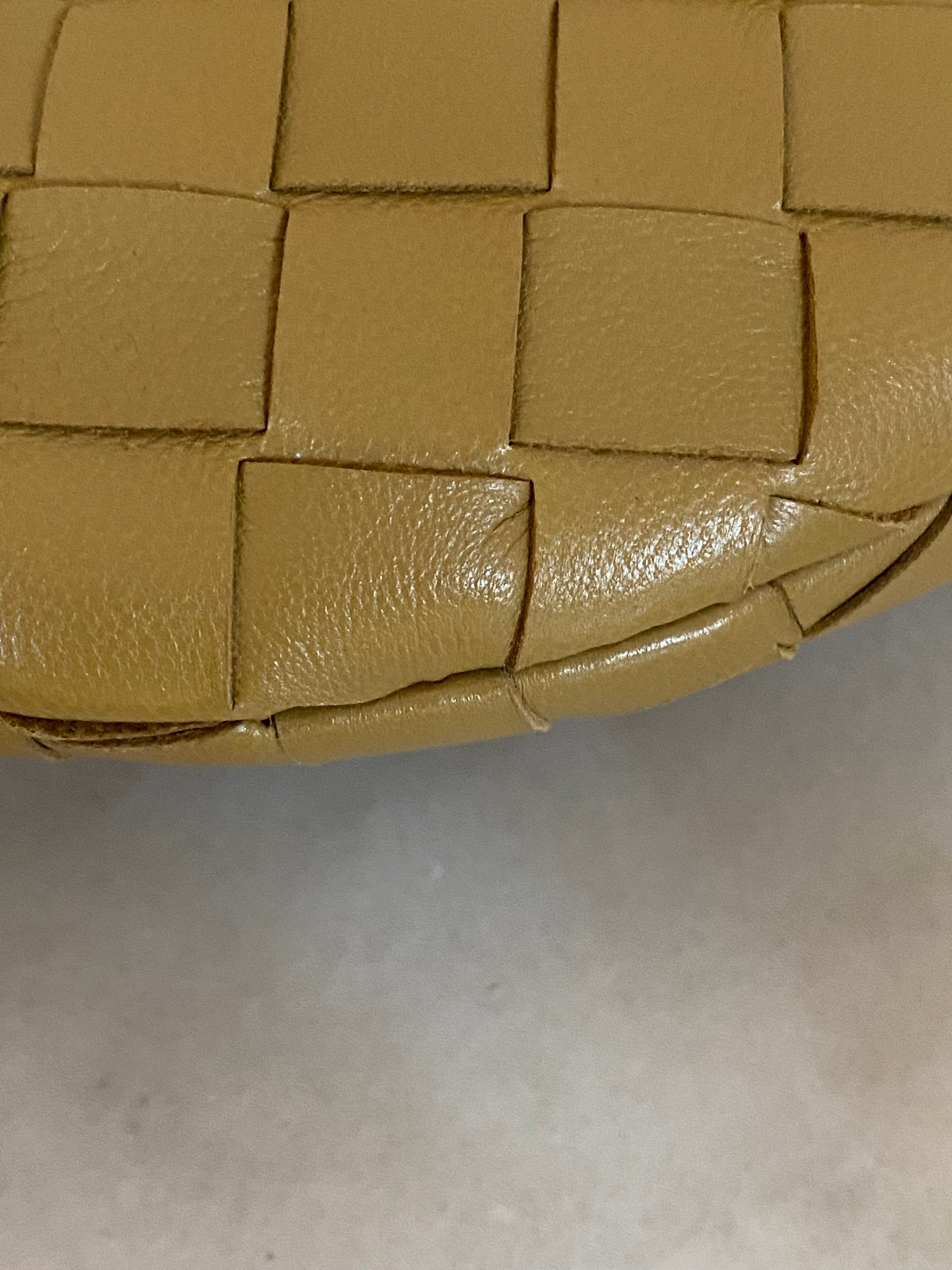 Bottega Veneta Dark Praline Mini Jodie Bag