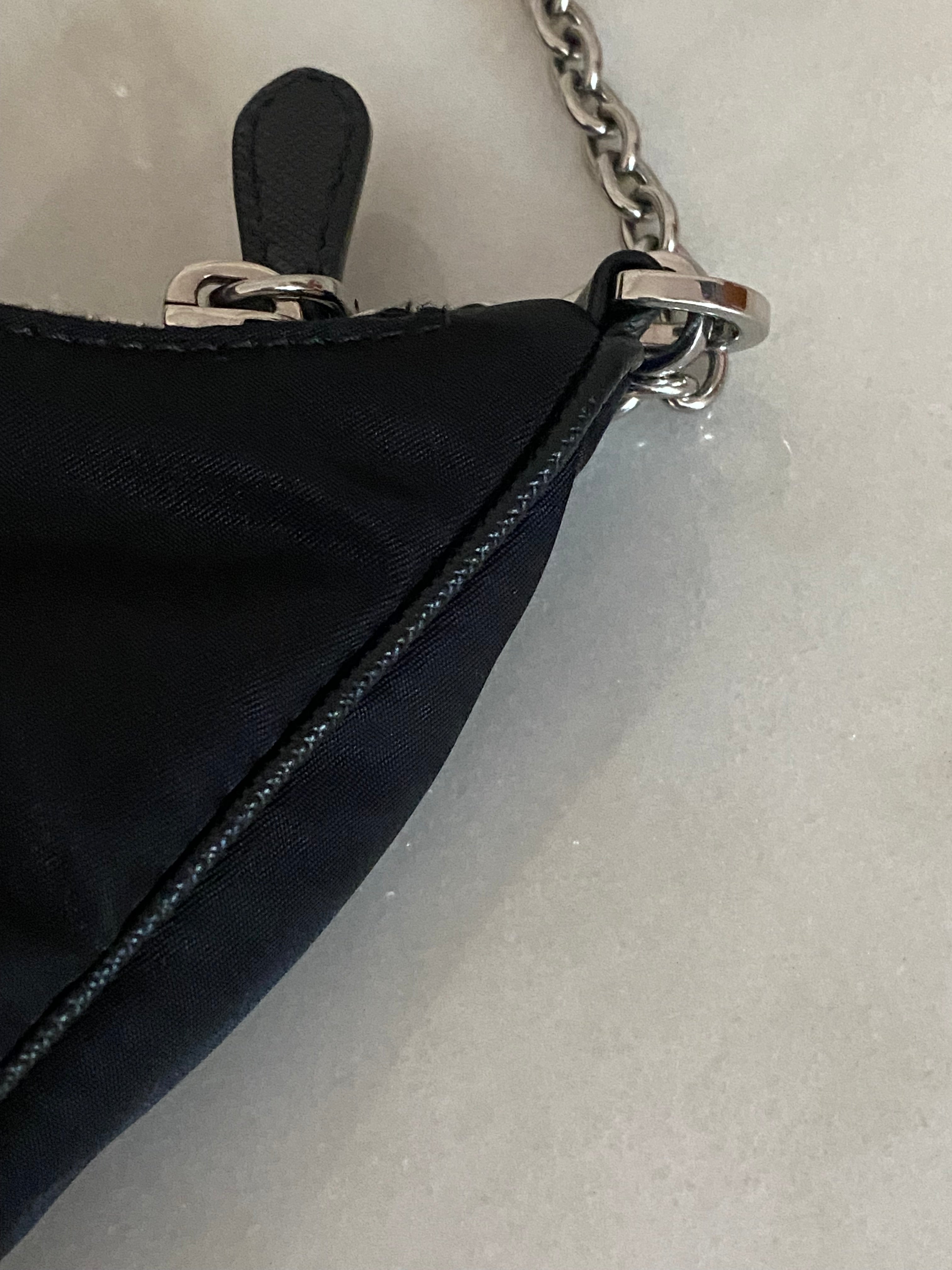 Prada Black Nylon Re-Edition 2005 Bag