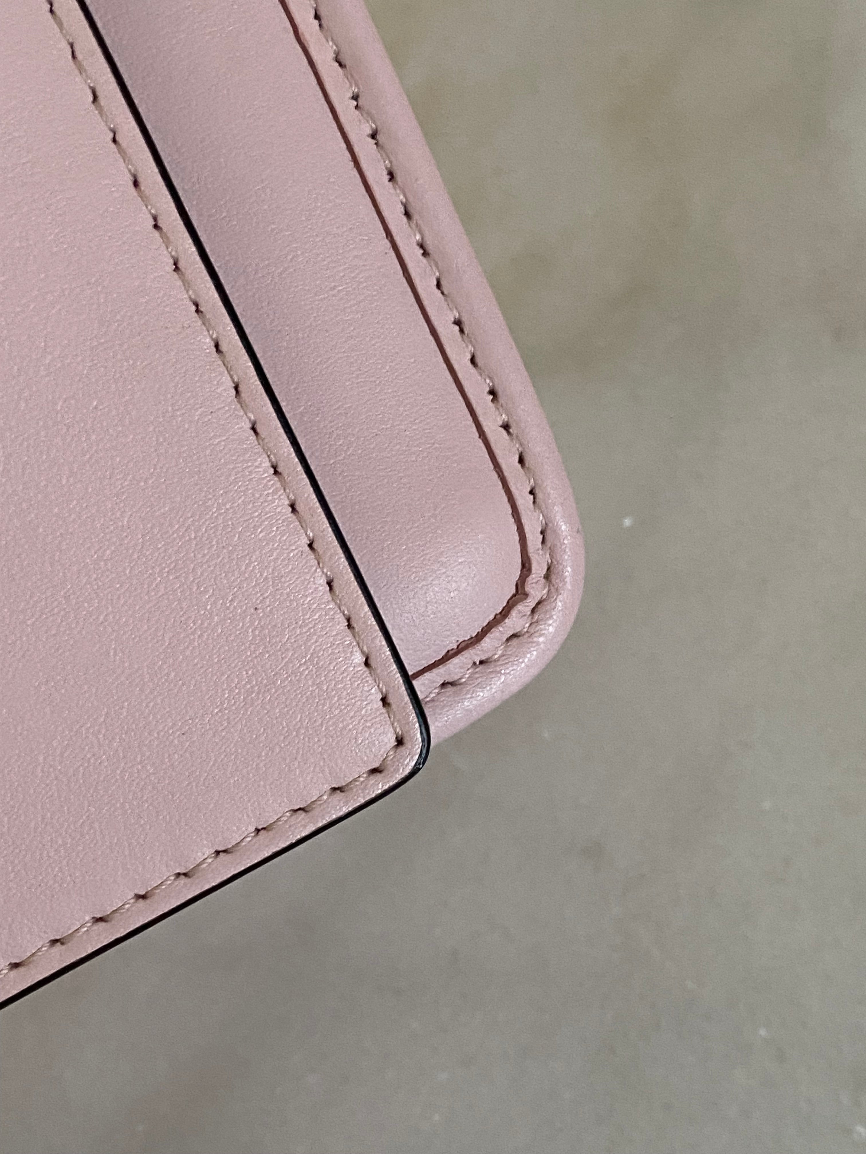 Fendi Pink Kan I F Logo Shoulder Bag