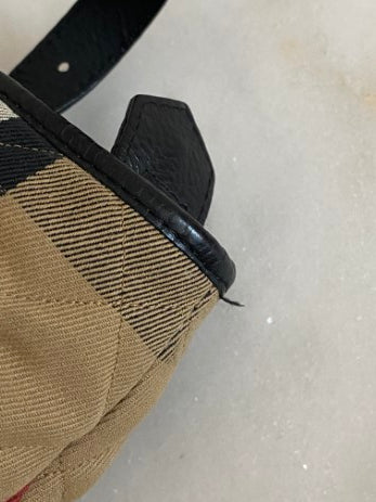 Burberry Black House Check Bag