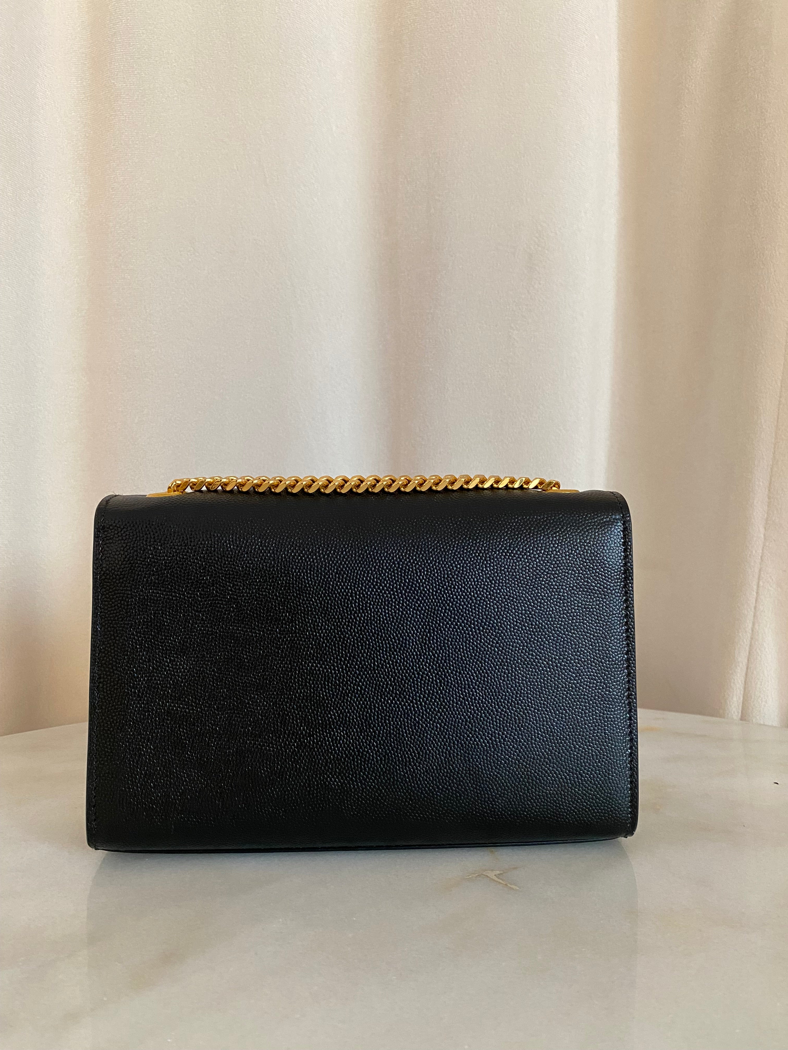 YSL Black Kate Tassel Bag