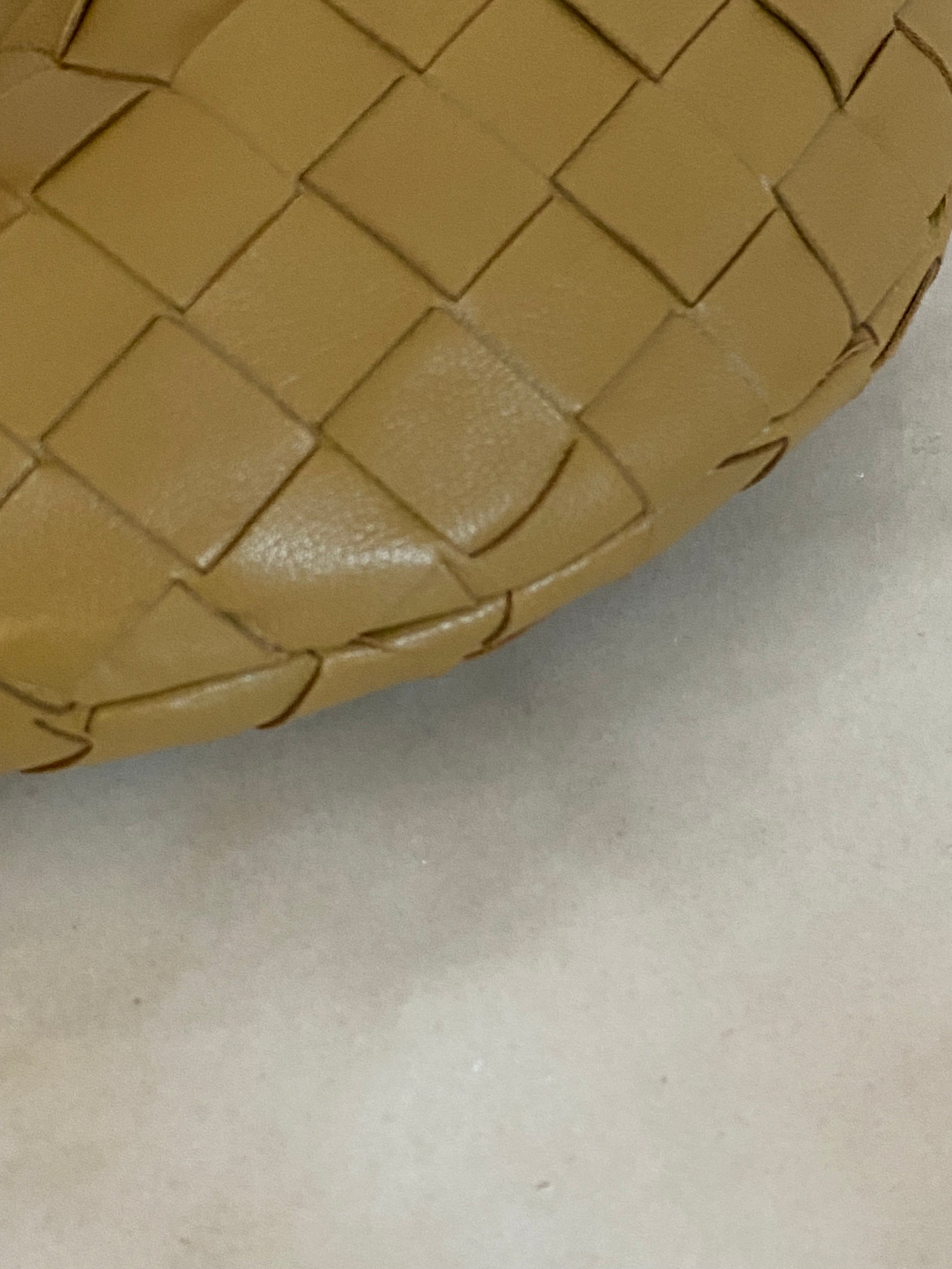 Bottega Veneta Dark Praline Mini Jodie Bag