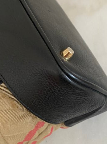 Burberry Black House Check Bag