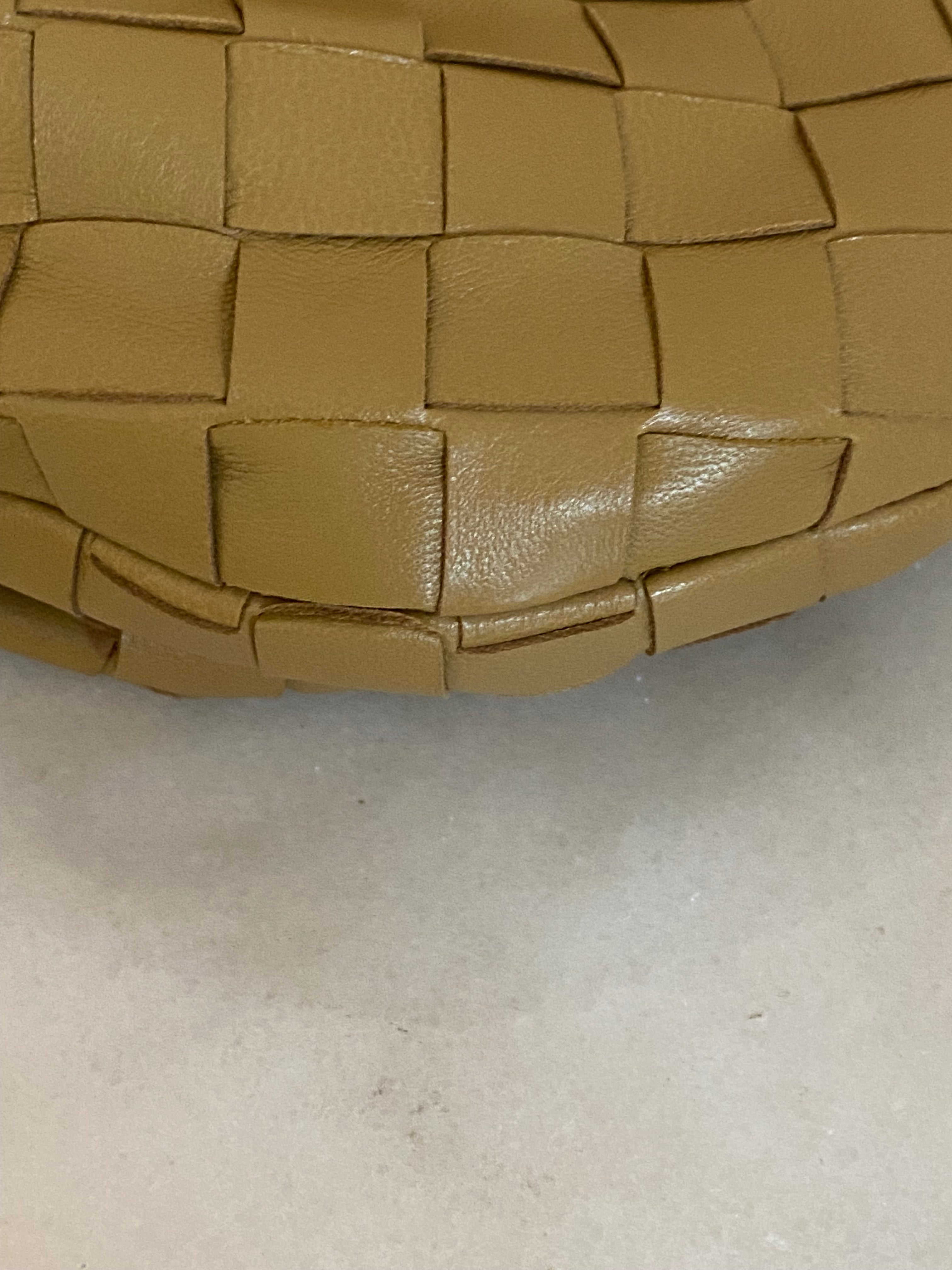 Bottega Veneta Dark Praline Mini Jodie Bag