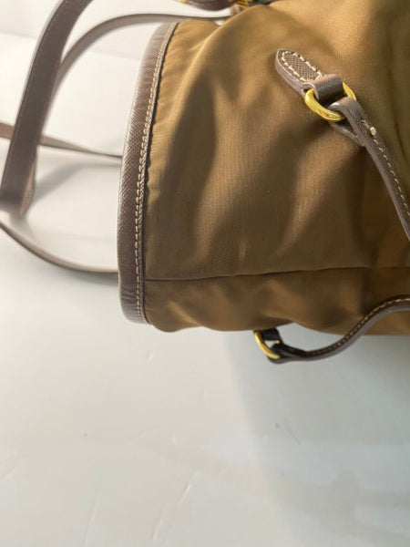 Prada Brown Waterproof Shoulder Bag