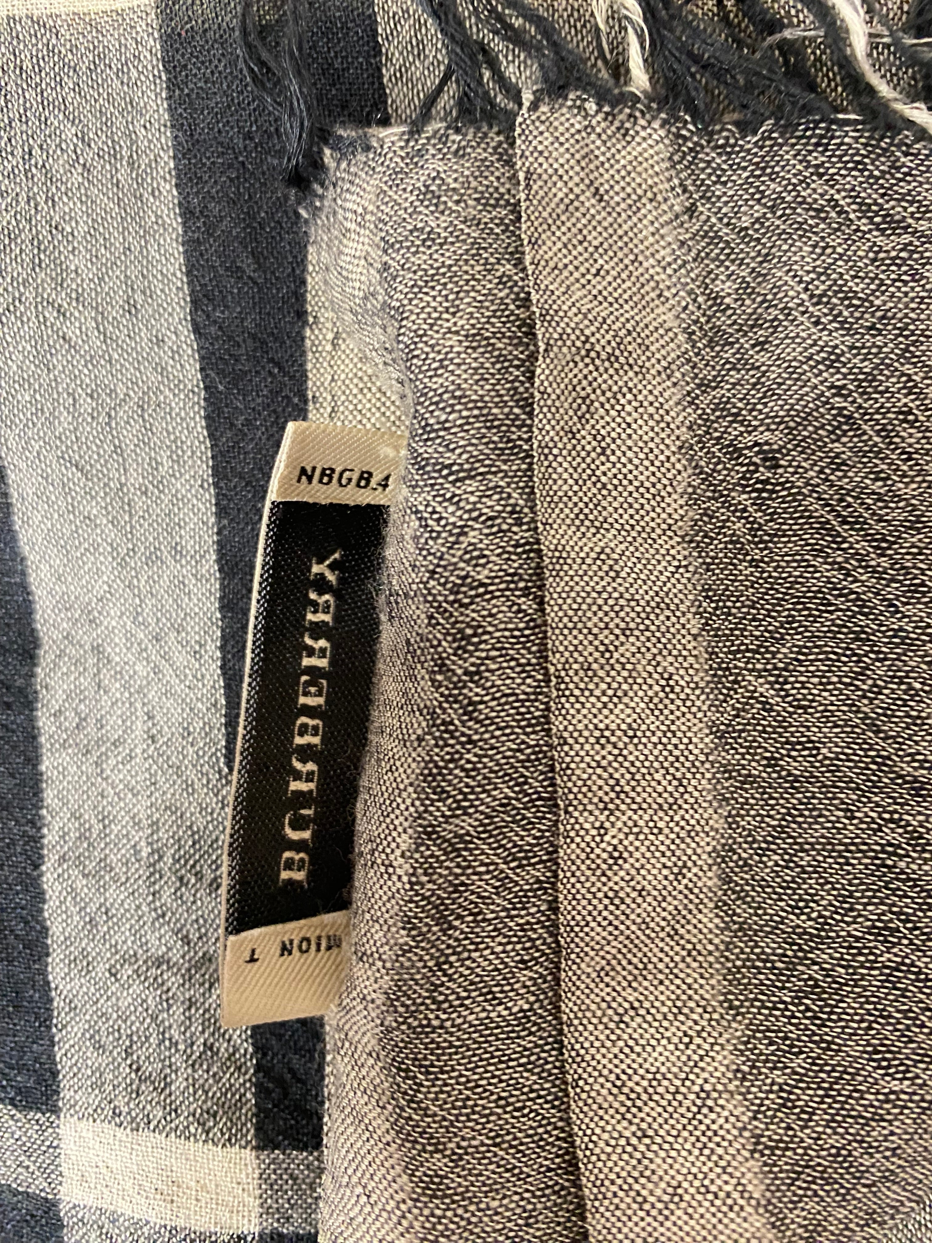 Burberry Tricolor Long Scarf