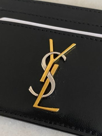 YSL Black Card Holder