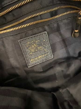 Burberry Black House Check Bag