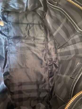 Burberry Black House Check Bag