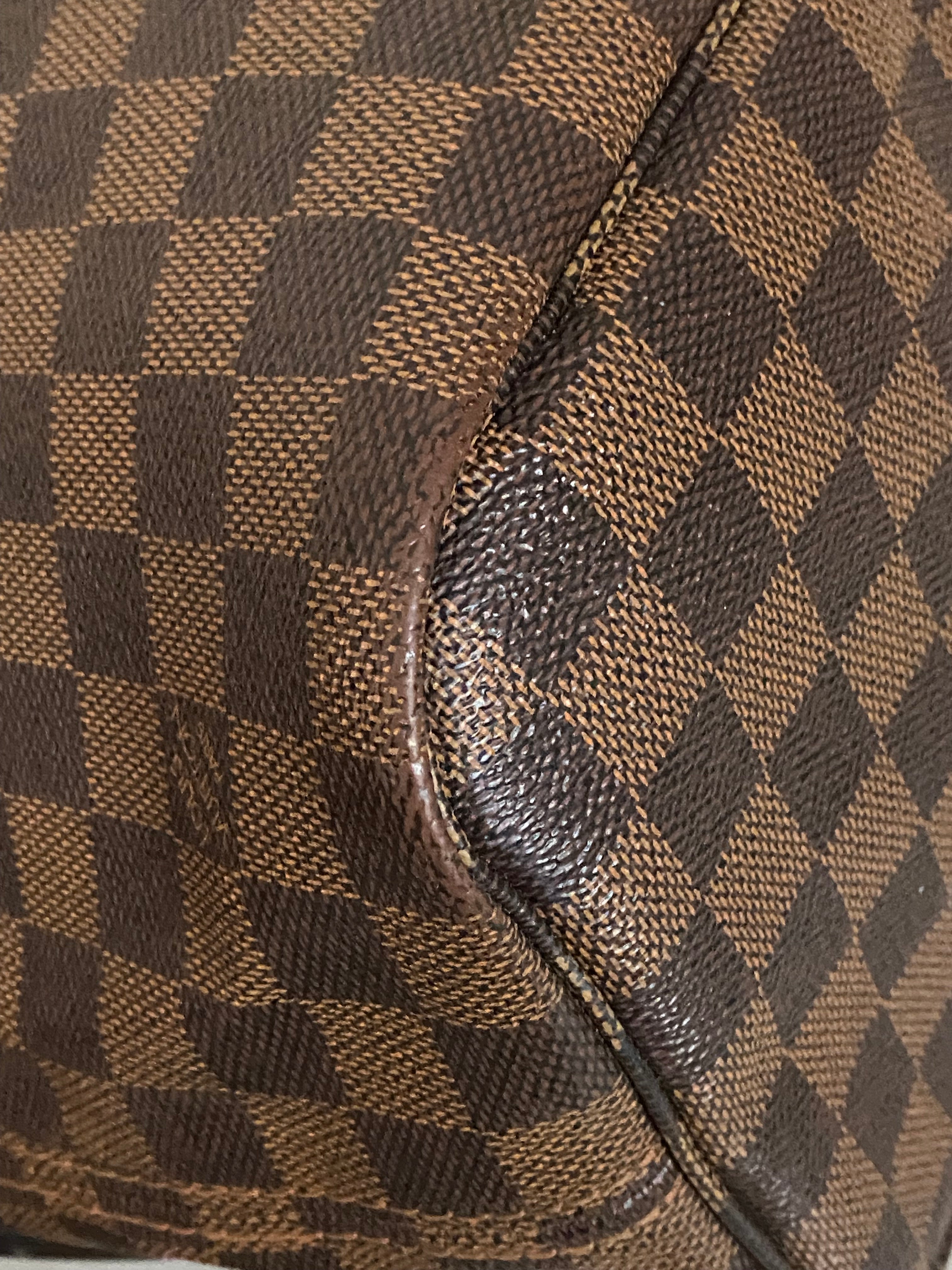 Louis Vuitton Damier Ebene Neverfull MM Bag