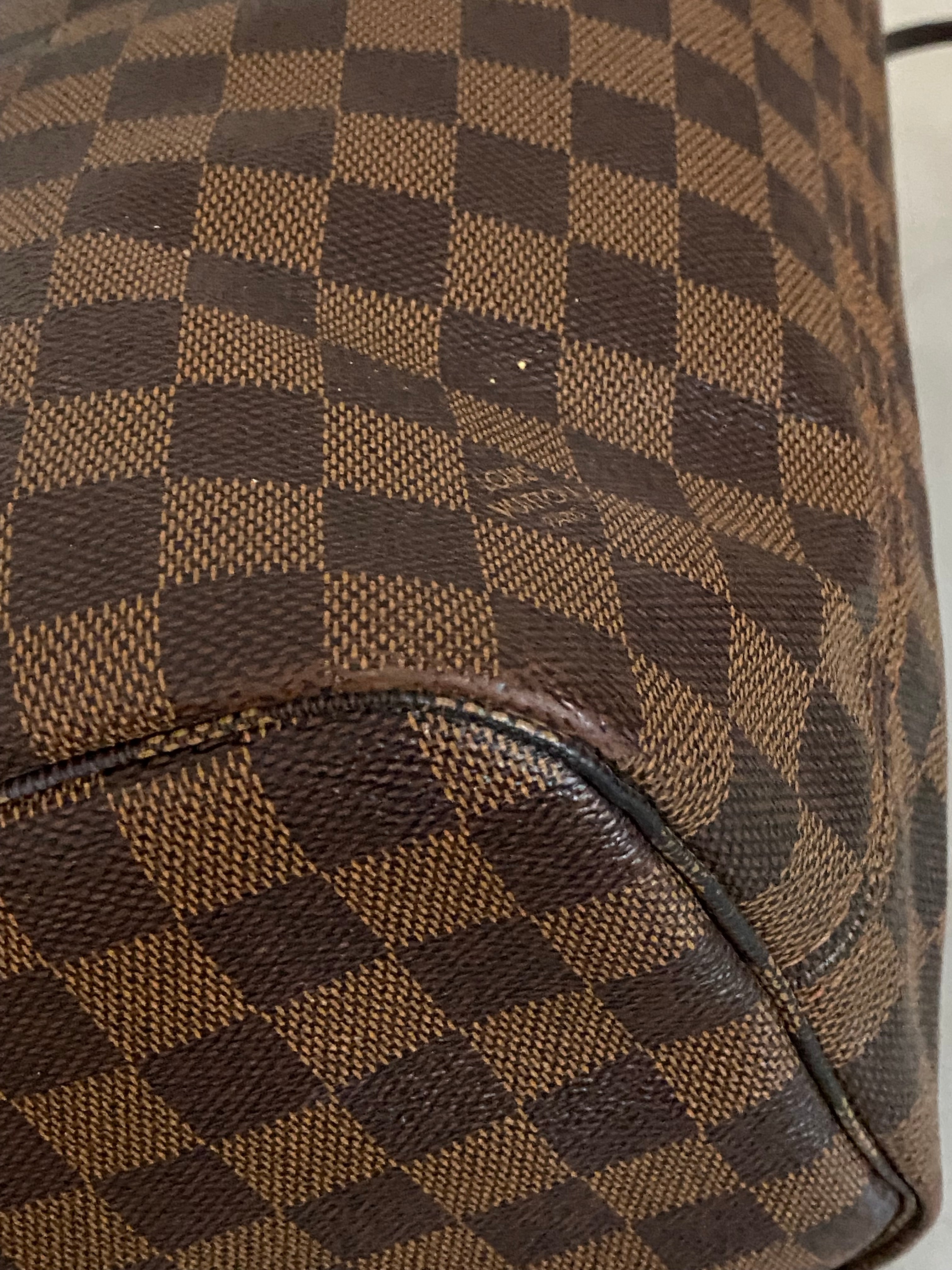 Louis Vuitton Damier Ebene Neverfull MM Bag