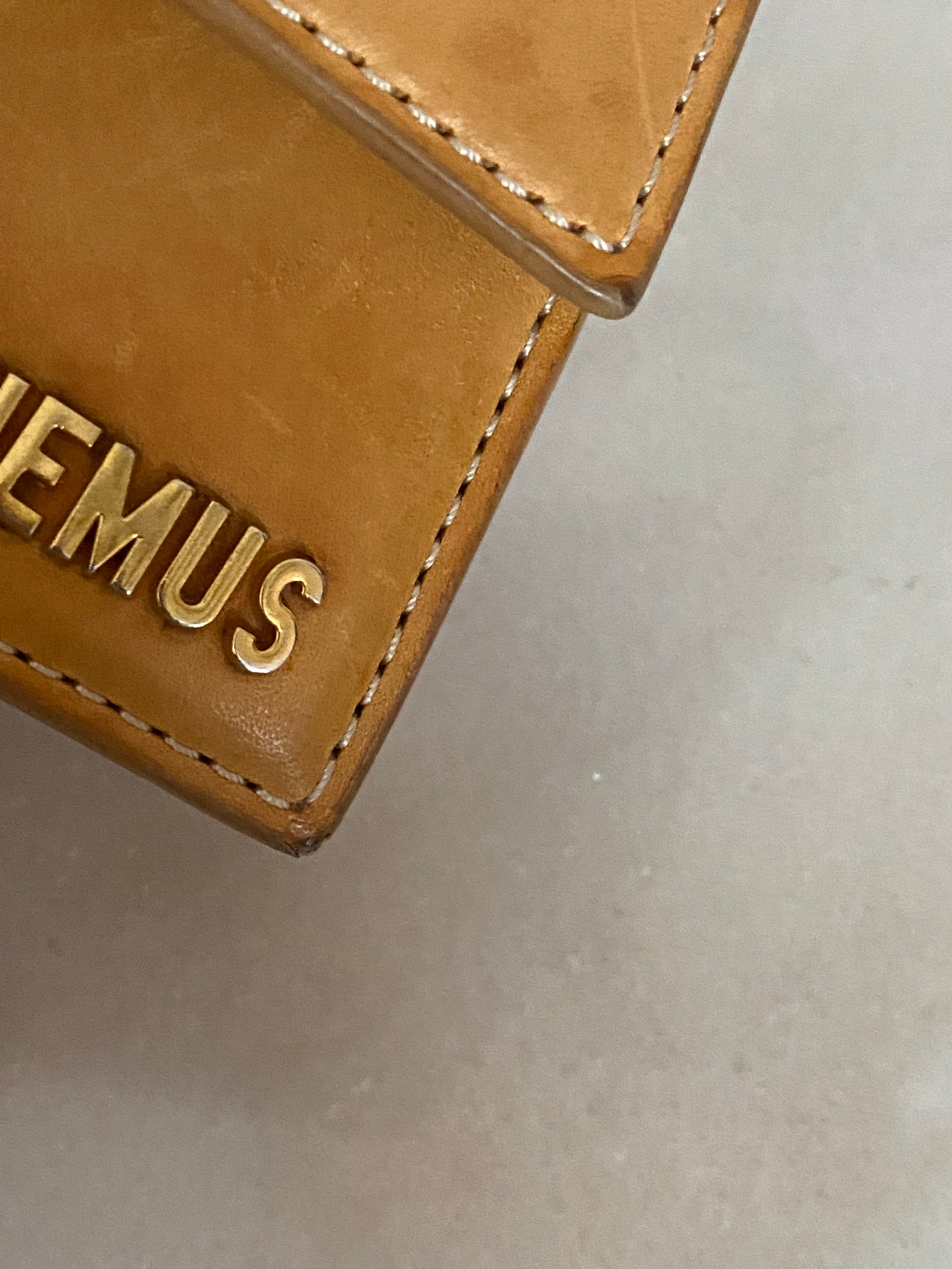 Jacquemus Dark Yellow The Chiquito Mini Bag