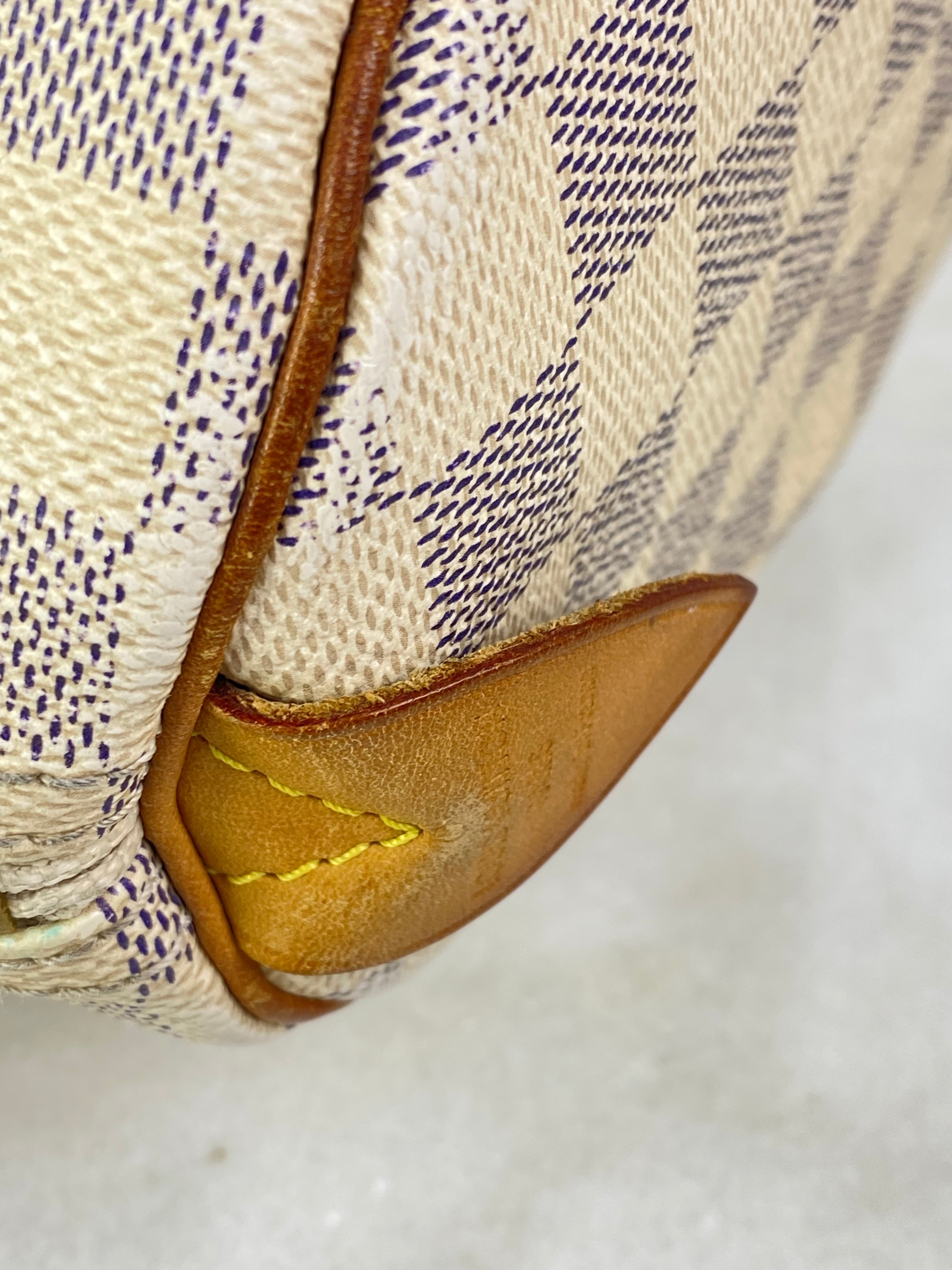 Louis Vuitton Damier Azur Speedy 35 Bag