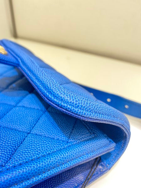 Chanel Blue On The Sea Belt Bag