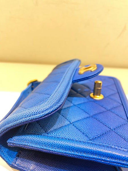 Chanel Blue On The Sea Belt Bag