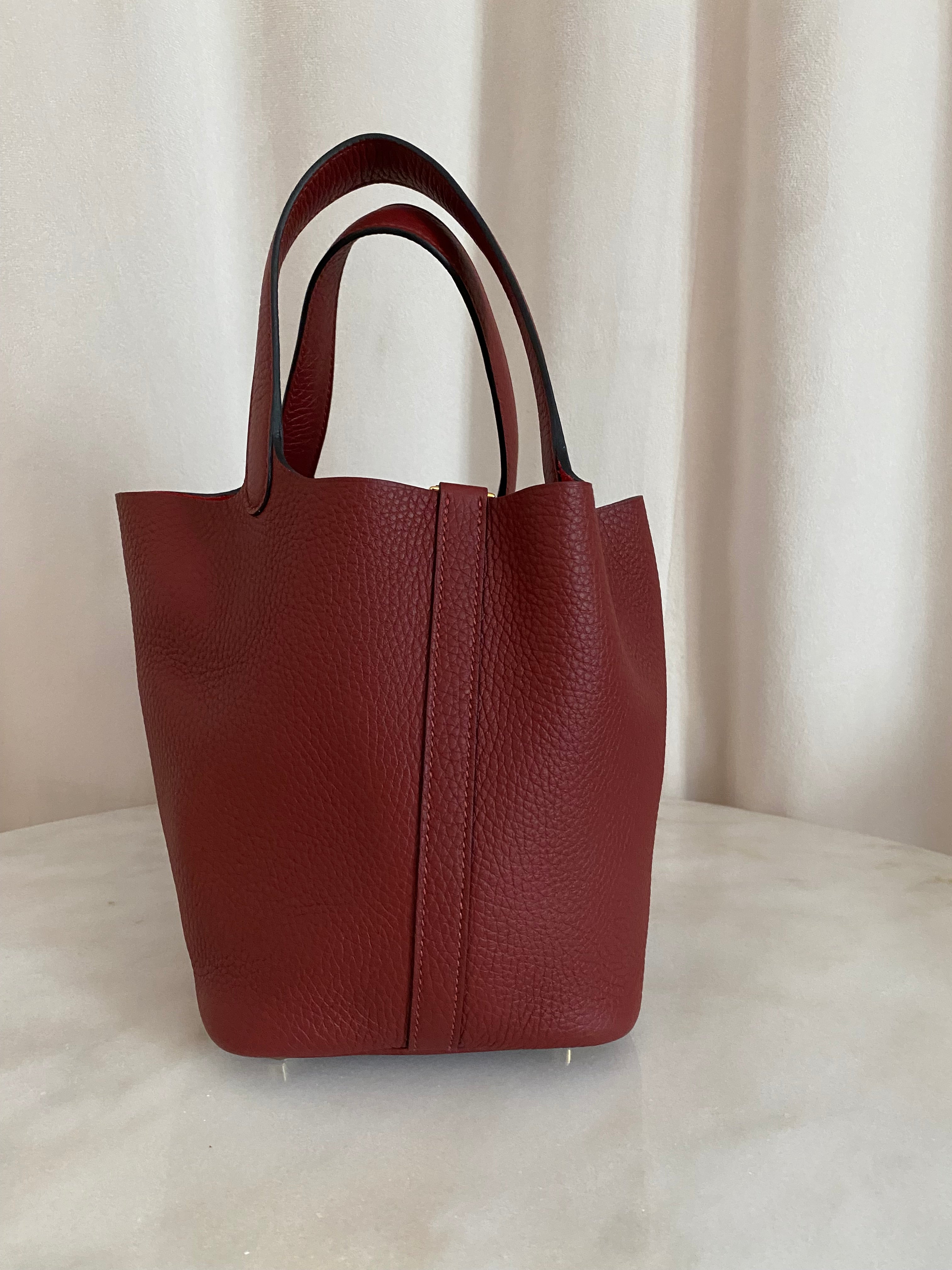 Hermes Rubis Picotin Lock 18 Bag