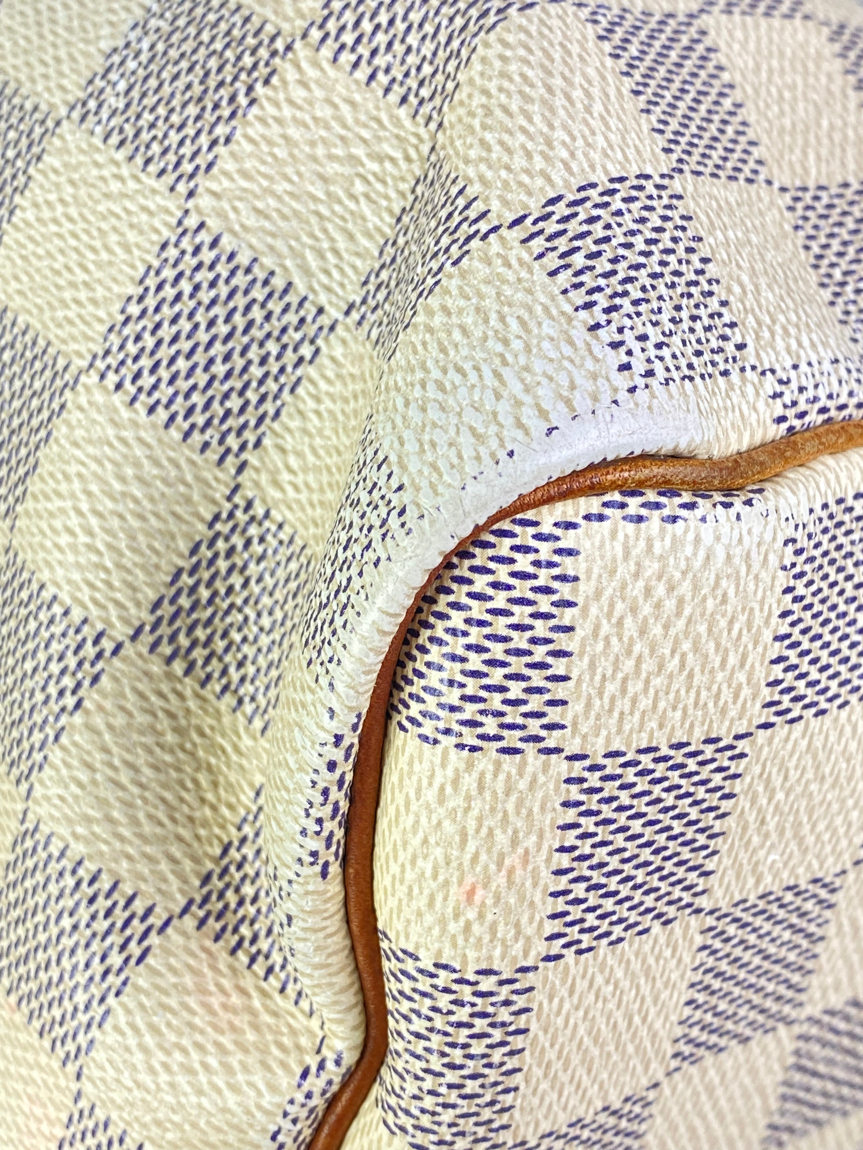 Louis Vuitton Damier Azur Speedy 35 Bag