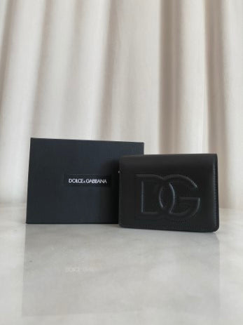 Dolce & Gabbana Black DG Logo Women Small Wallet