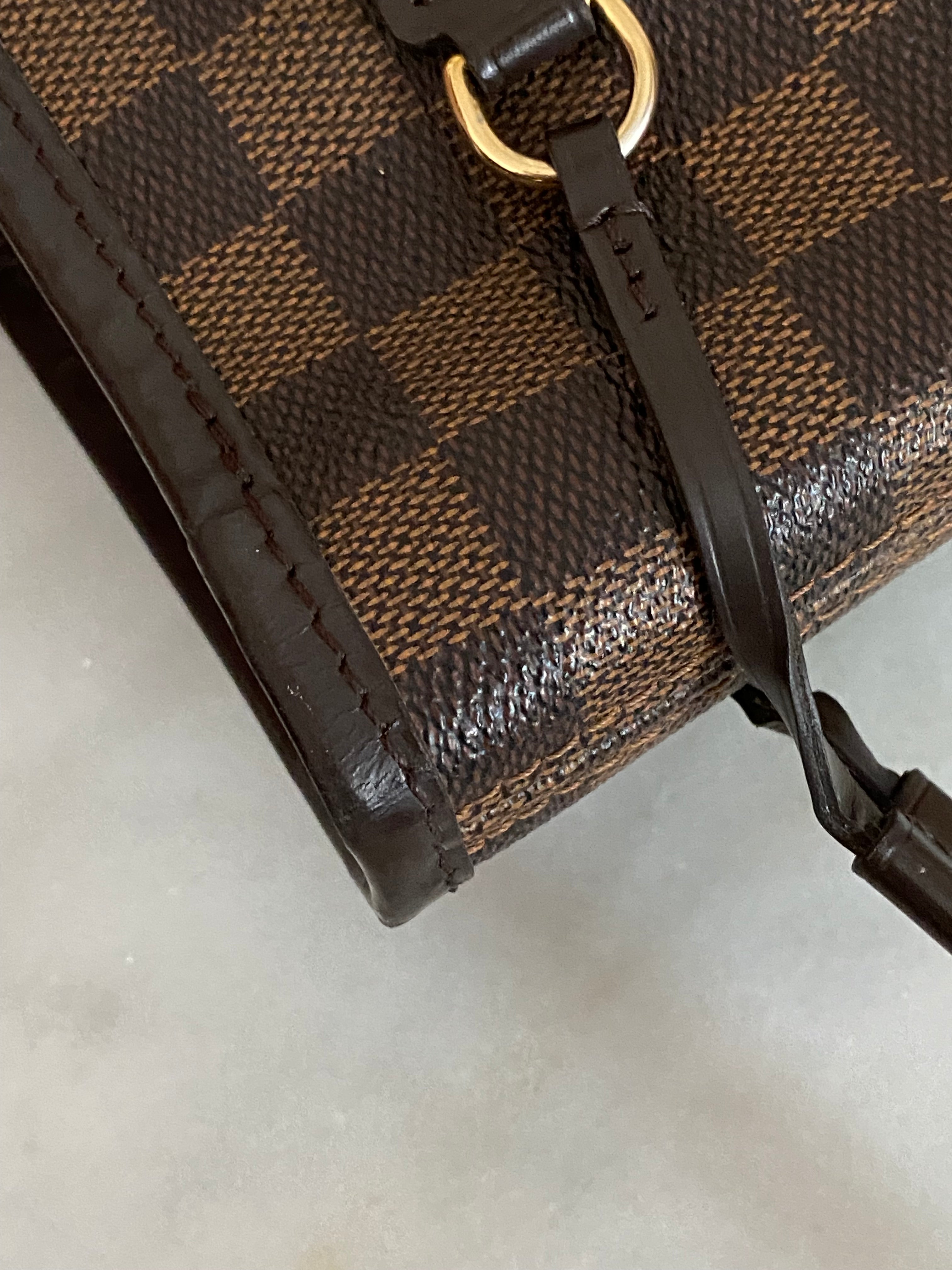 Louis Vuitton Damier Ebene Neverfull MM Bag