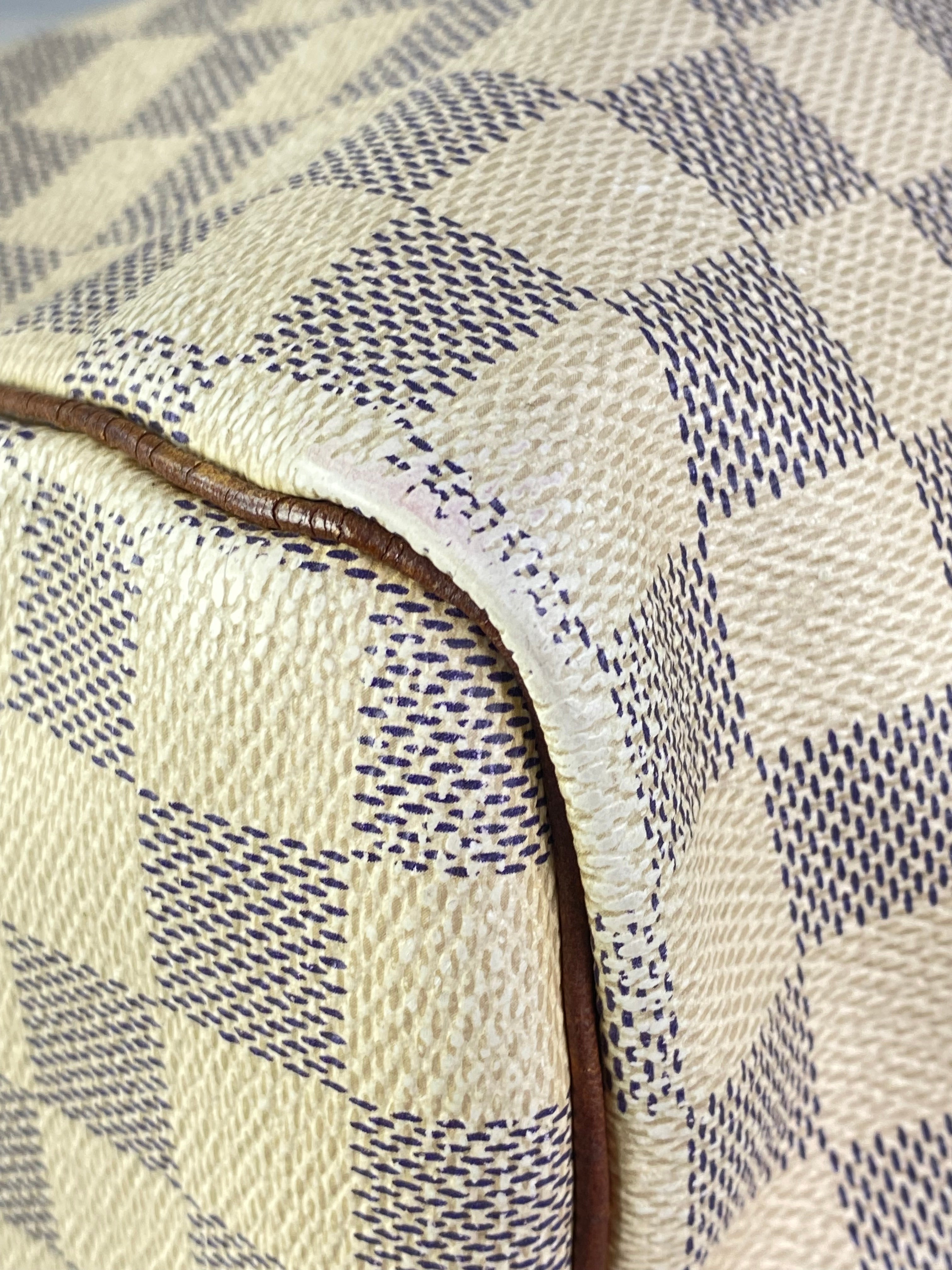 Louis Vuitton Damier Azur Speedy 35 Bag