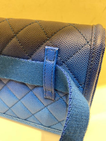 Chanel Blue On The Sea Belt Bag