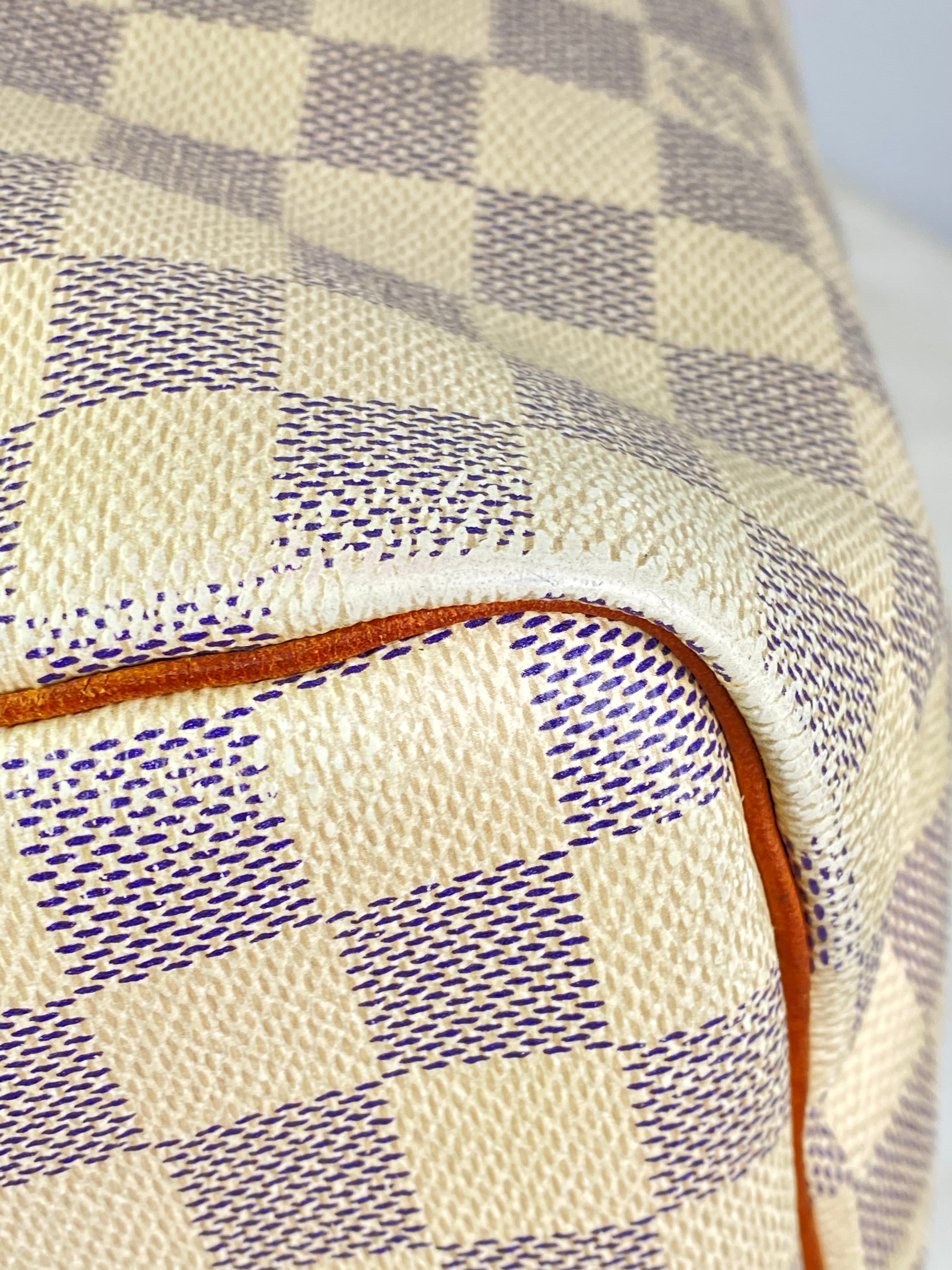 Louis Vuitton Damier Azur Speedy 35 Bag