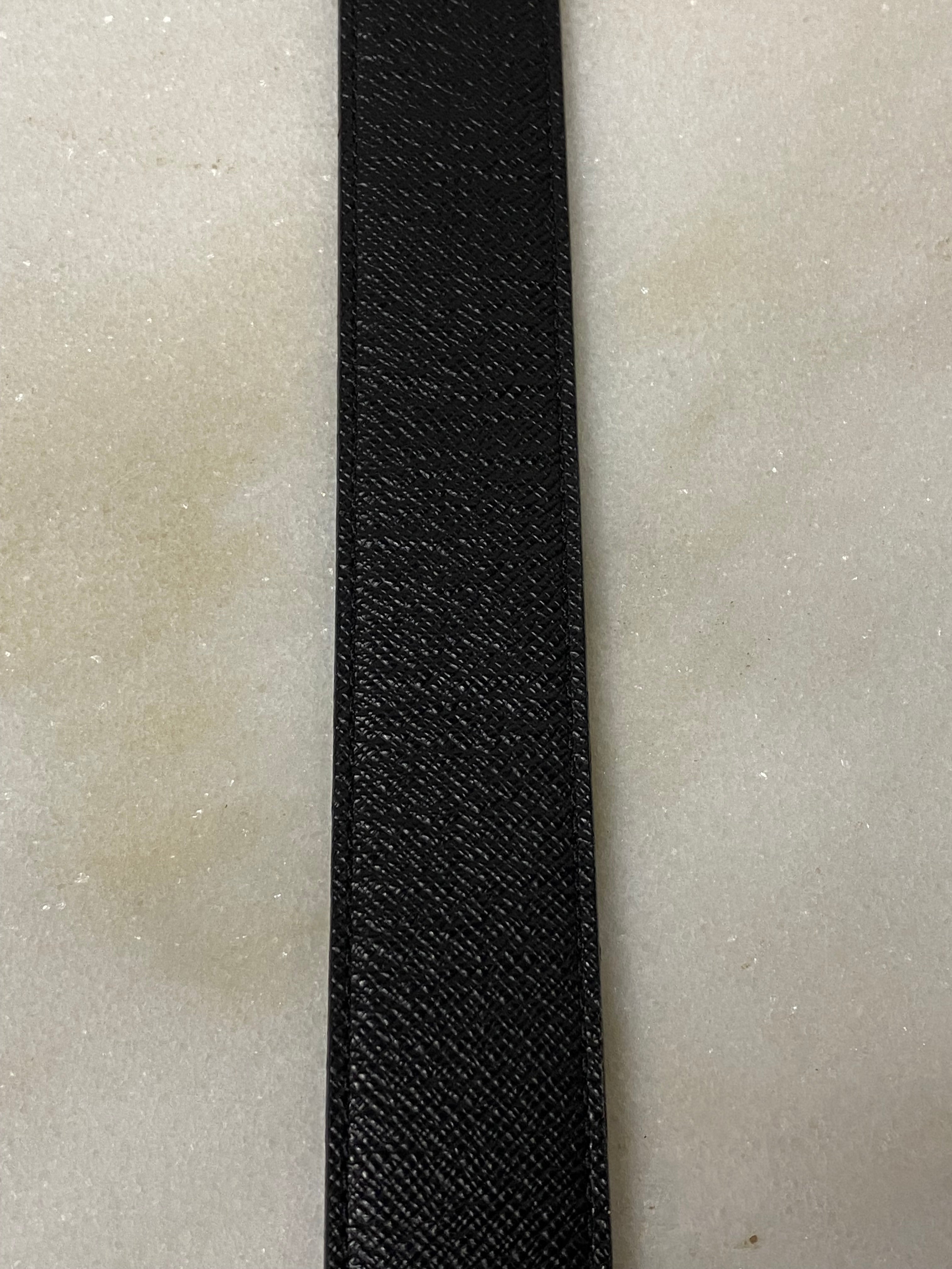 Louis Vuitton Monogram Black 30mm Belt