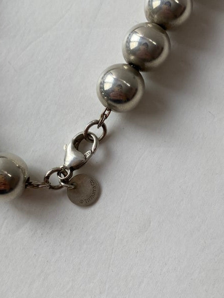 Tiffany & Co Silver Pearl Necklace