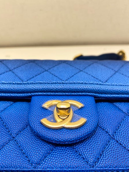 Chanel Blue On The Sea Belt Bag