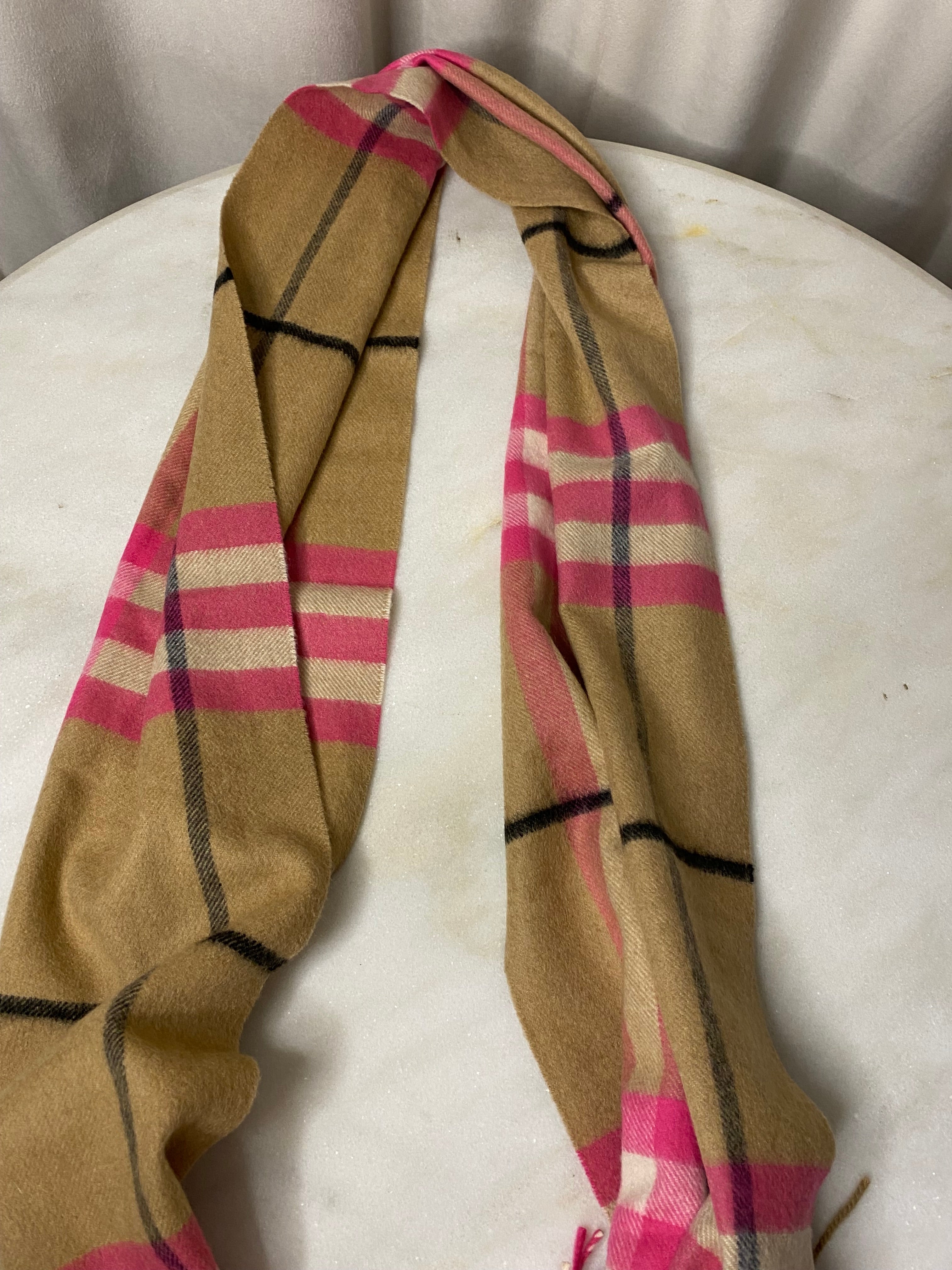 Burberry Bicolor House Check Scarf