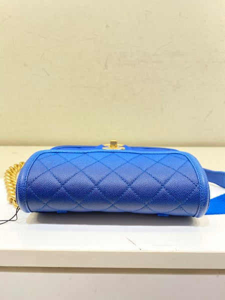 Chanel Blue On The Sea Belt Bag