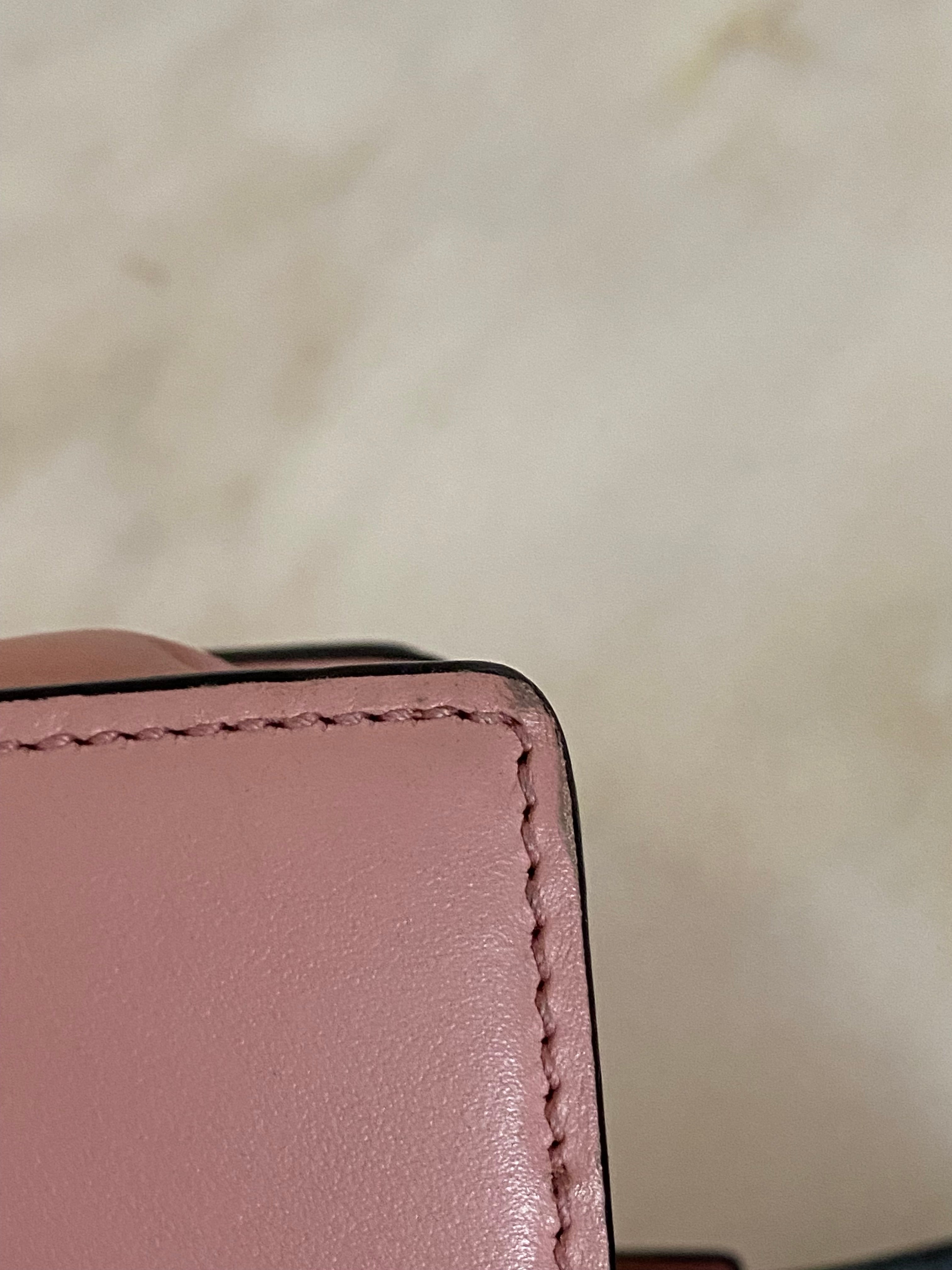 Prada Pink City Calf Plex Crossbody Bag