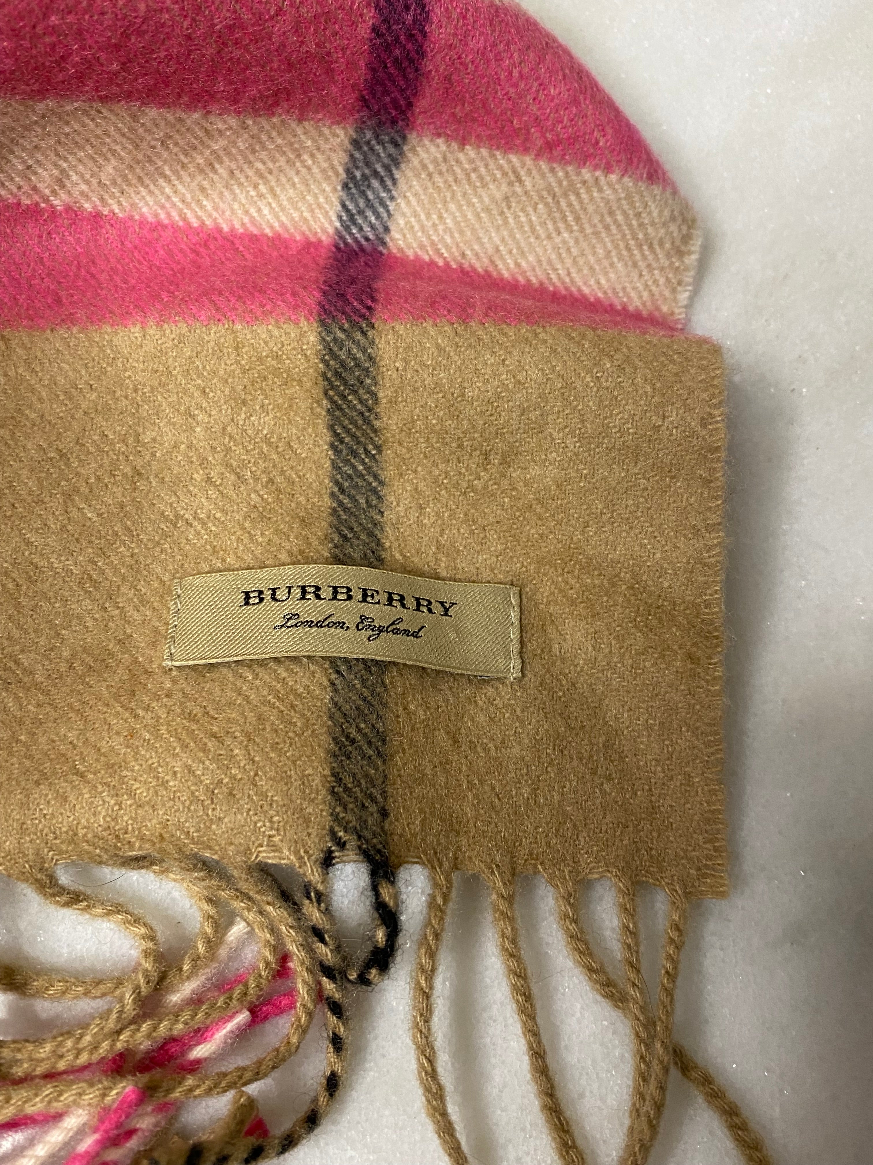 Burberry Bicolor House Check Scarf